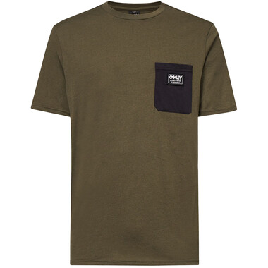 T-Shirt OAKLEY CLASSIC B1B POCKET Kurzarm Khaki 0